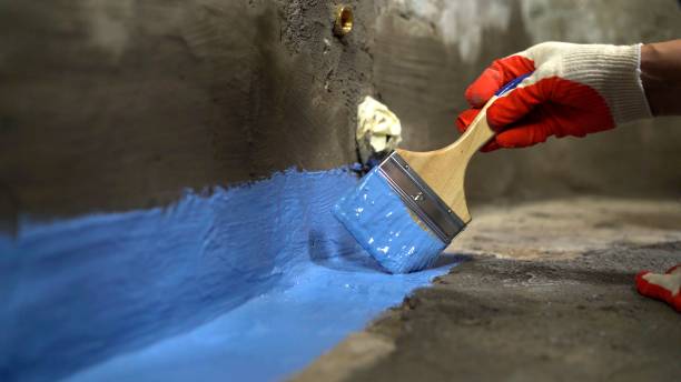 Commercial Emergency Waterproofing project at a Grover Hill, OH business property by SJ Waterproofing Pros
